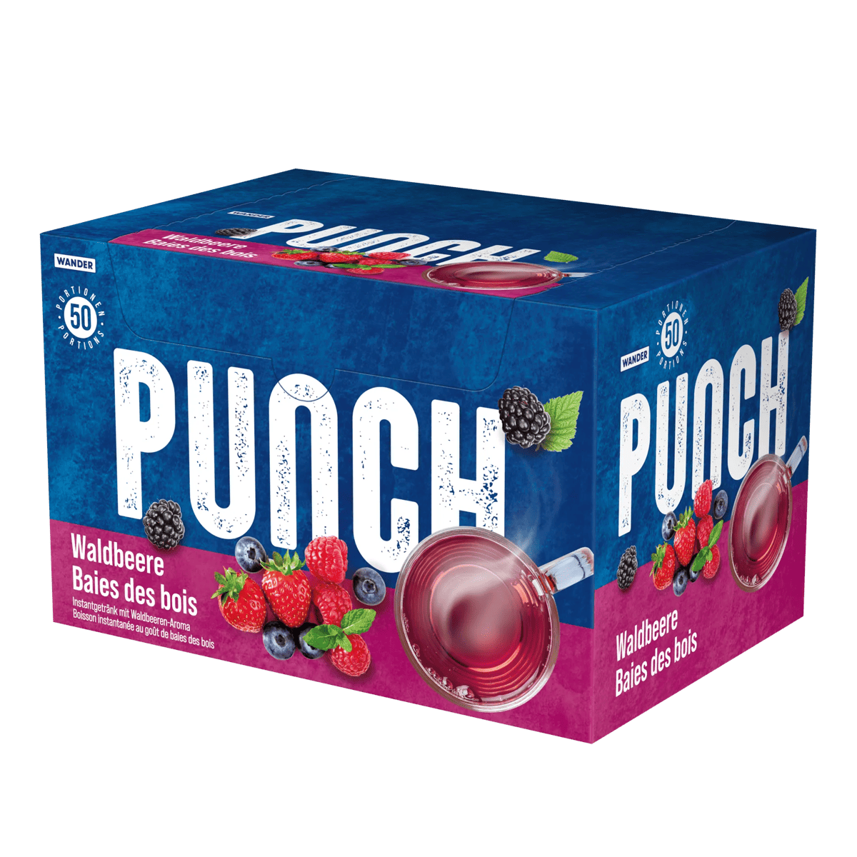Wander Punch Waldbeere 50 x 22 g