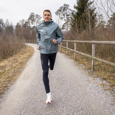 Matthias Kyburz à l’entraînement dans la région de Berne
