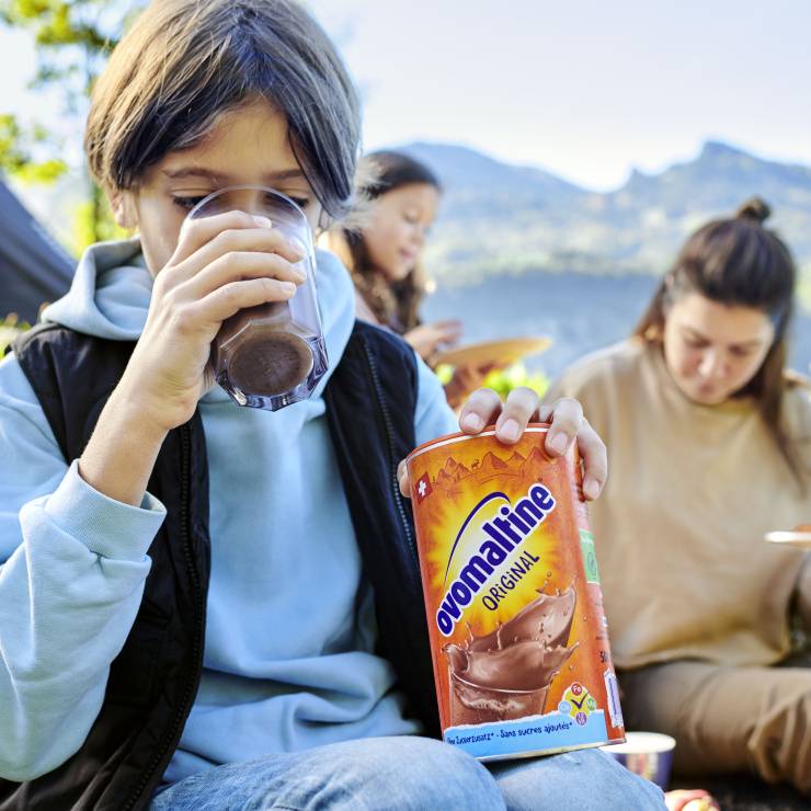 family Ovomaltine powder